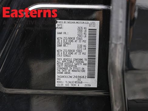 Used 2022 Nissan Pathfinder SL AWD/4WD image 35