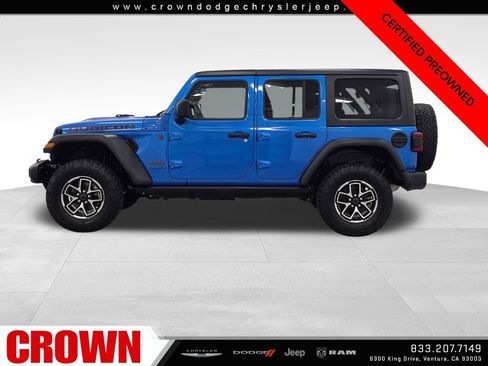 Certified 2025 Jeep Wrangler Unlimited Rubicon AWD/4WD image 4
