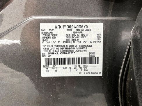 Certified 2023 Ford Edge SEL w/ Convenience Package AWD/4WD image 35