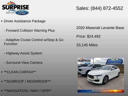 Used 2020 Maserati Levante AWD/4WD image 6