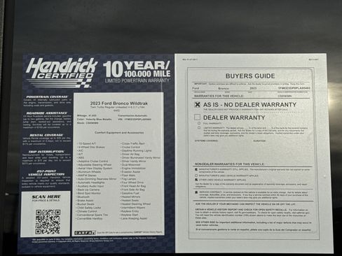 Used 2023 Ford Bronco Wildtrak image 37