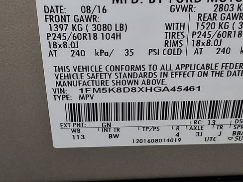 Used 2017 Ford Explorer XLT w/ Equipment Group 202A AWD/4WD image 27