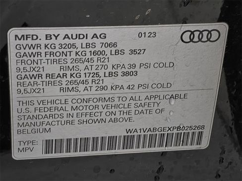 Used 2023 Audi e-tron Chronos w/ Chronos Package image 34