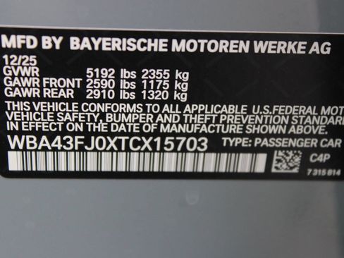 Used 2026 BMW 530i w/ M Sport Package RWD image 26