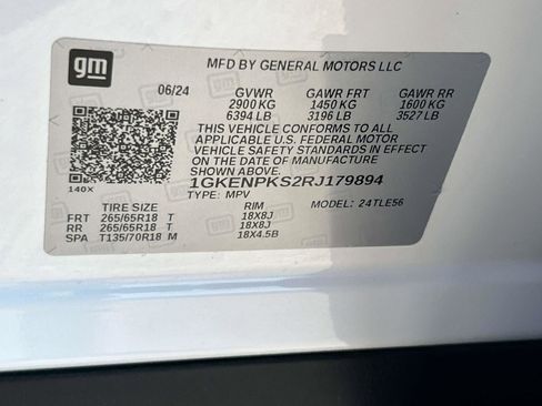 Certified 2024 GMC Acadia AT4 w/ Luxury Package image 43