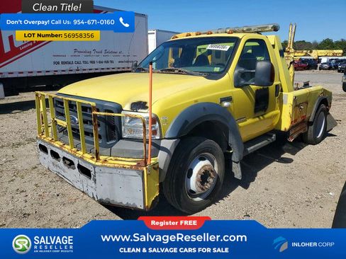 Used 2006 Ford F550 2WD Regular Cab Super Duty image 1
