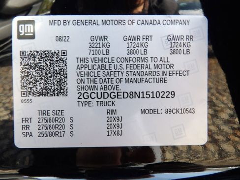 Used 2022 Chevrolet Silverado 1500 LTZ w/ Z71 Off-Road Package image 32