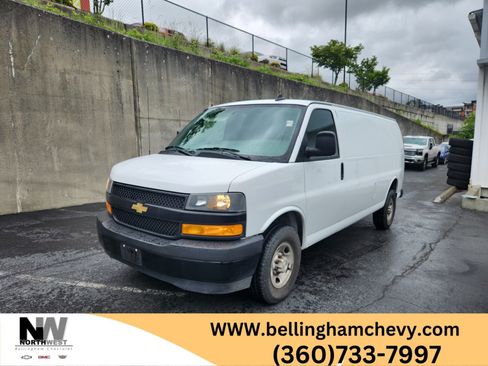 Used 2023 Chevrolet Express 2500 Extended w/ Driver Convenience Package RWD image 1