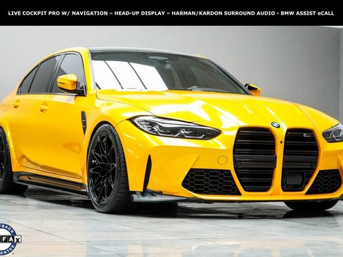Used 2022 BMW M3 Competition w/ Executive Package AWD/4WD image 4