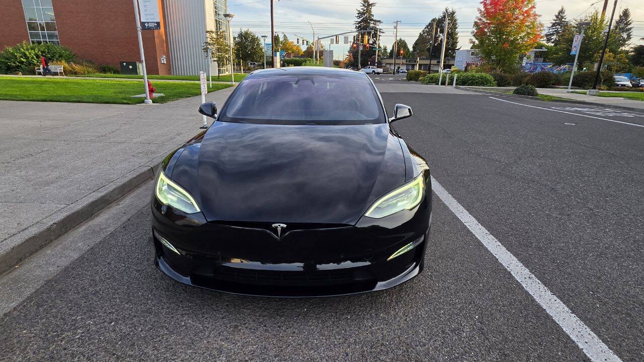 Used 2021 Tesla Model S Plaid AWD/4WD image 2