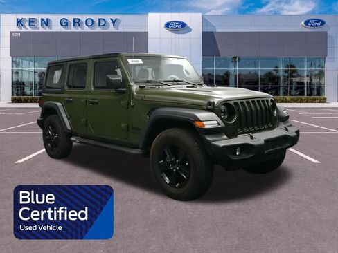 Used 2021 Jeep Wrangler Unlimited Sport AWD/4WD image 1