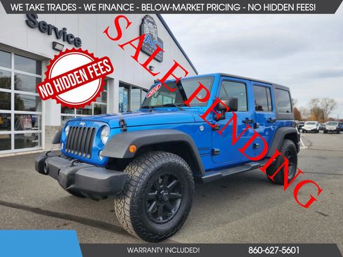 Used 2016 Jeep Wrangler Unlimited Sport w/ Quick Order Package 24S AWD/4WD image 1