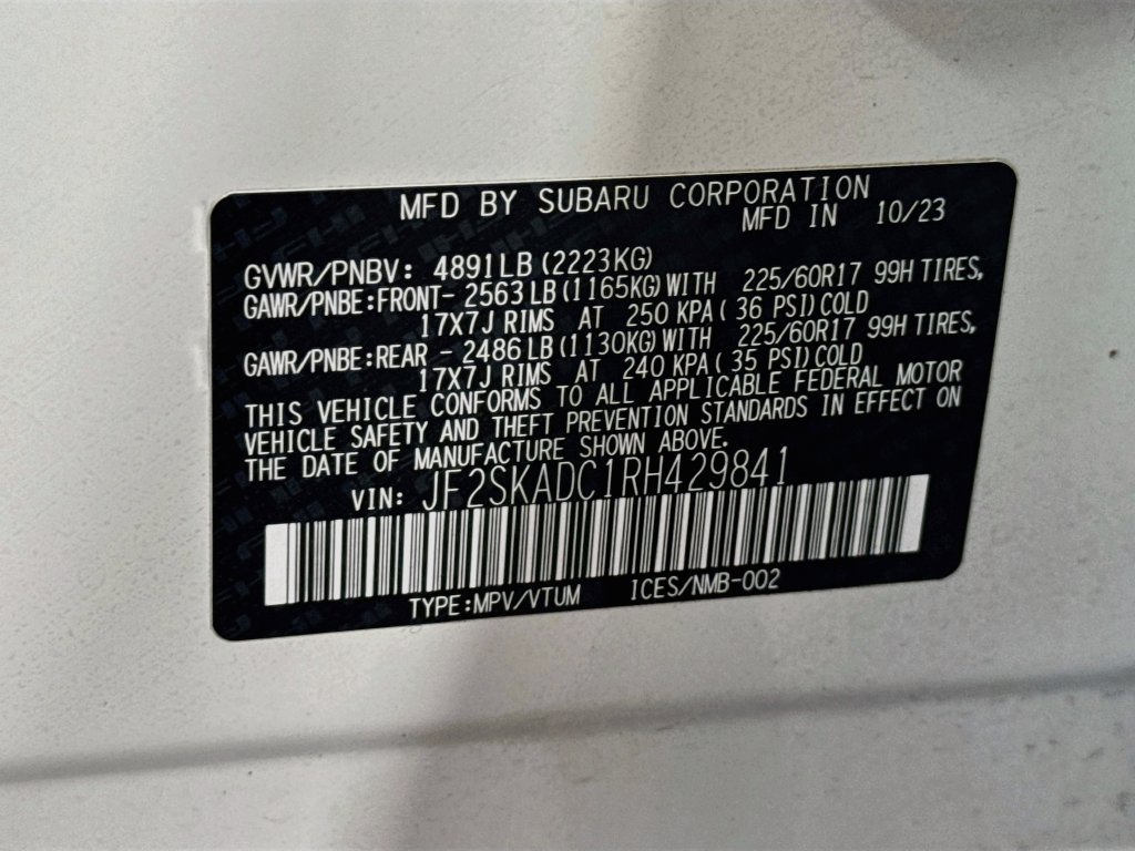 Certified 2024 Subaru Forester Premium AWD/4WD image 43