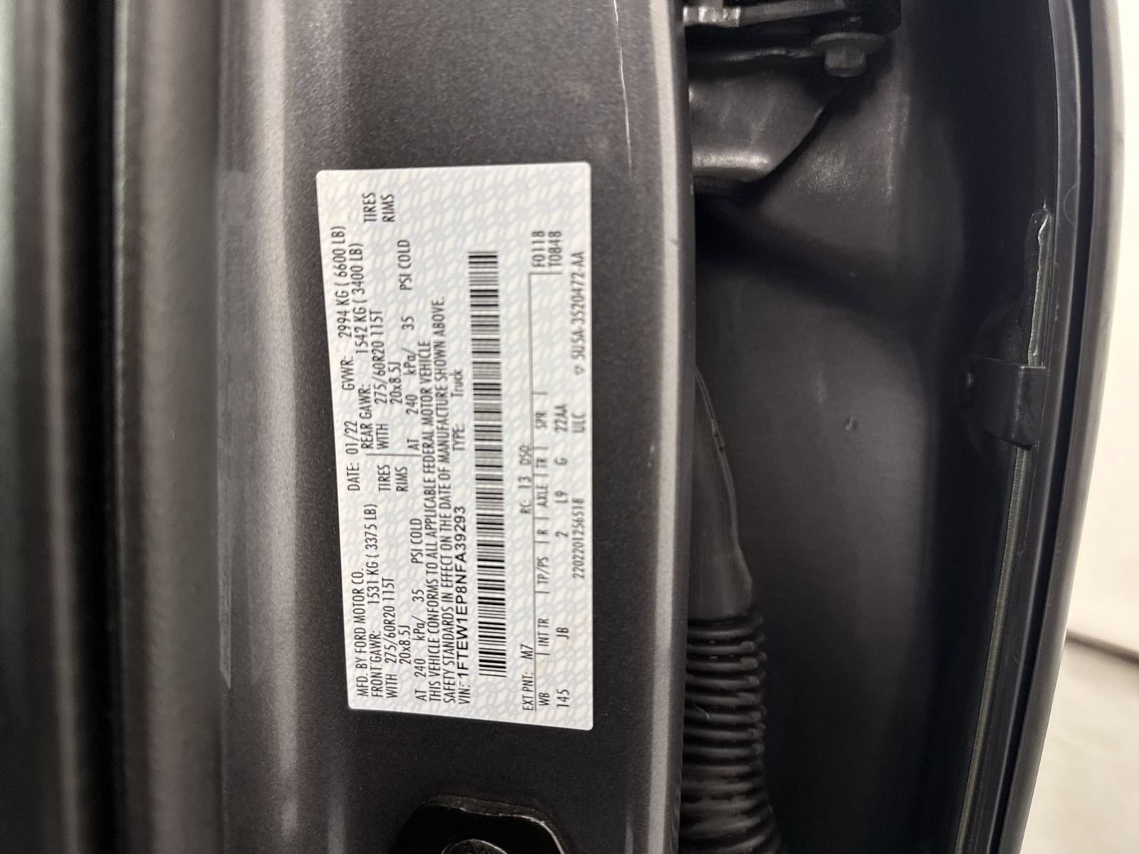 Used 2022 Ford F150 XL w/ STX Appearance Package AWD/4WD image 36