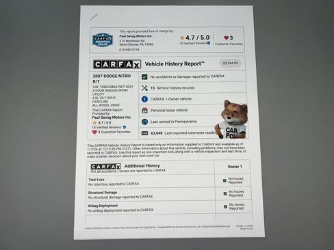 Used 2007 Dodge Nitro R/T image 96