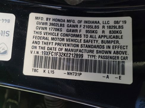 Used 2019 Honda Civic EX image 33