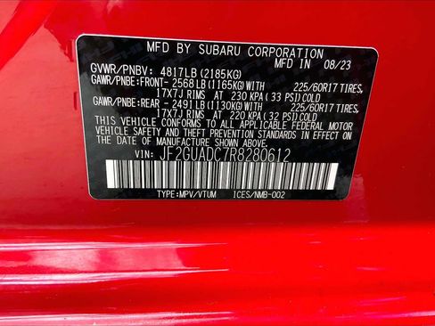 Certified 2024 Subaru Crosstrek 2.0i Premium AWD/4WD image 33