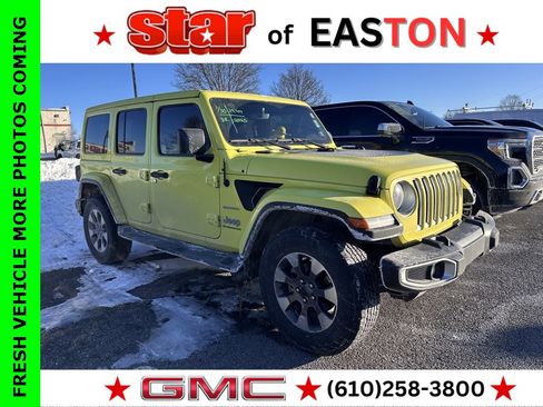 Used 2023 Jeep Wrangler Sahara w/ Cold Weather Group image 1