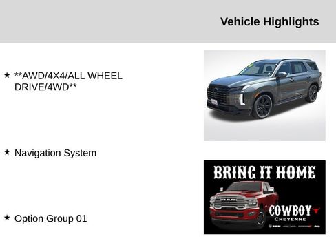Used 2024 Hyundai Palisade XRT AWD/4WD image 2