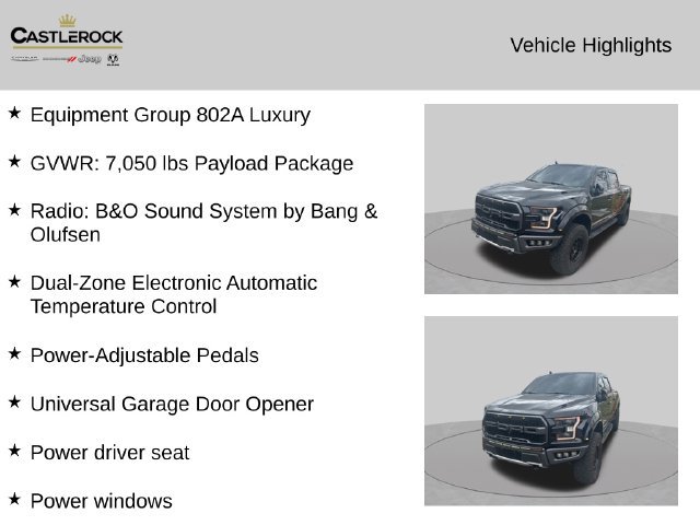 Used 2019 Ford F150 Raptor w/ Equipment Group 802A Luxury AWD/4WD image 2