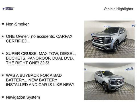 Certified 2025 GMC Yukon Elevation w/ Elevation Premium Package AWD/4WD image 4