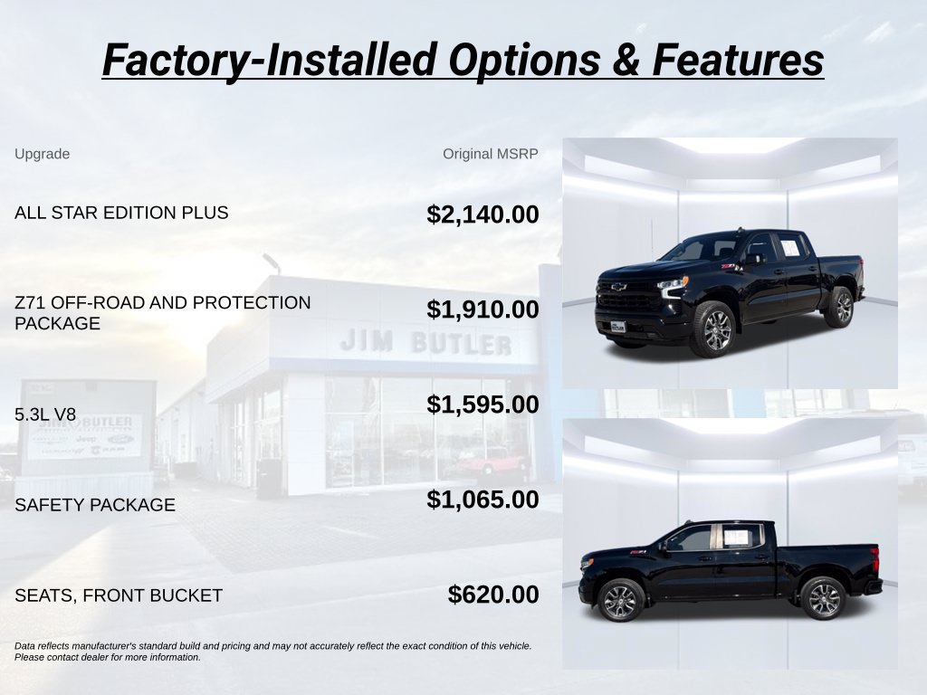 Used 2024 Chevrolet Silverado 1500 RST w/ All Star Edition Plus AWD/4WD image 3