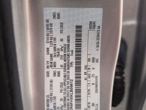 Used 2019 Ford Ranger Lariat w/ Equipment Group 501A Mid image 41