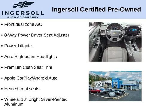 Used 2023 Chevrolet Traverse LT w/ LPO, Floor Liner Package AWD/4WD image 10