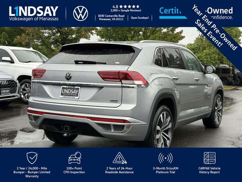 Certified 2021 Volkswagen Atlas Cross Sport SEL R-Line image 3