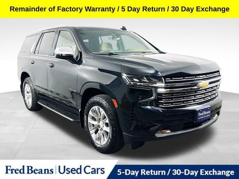 Certified 2021 Chevrolet Tahoe Premier w/ Premium Package AWD/4WD image 1