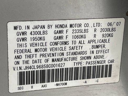 Used 2008 Acura TSX image 21