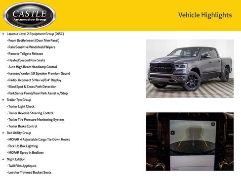Used 2022 RAM 1500 Laramie AWD/4WD image 8