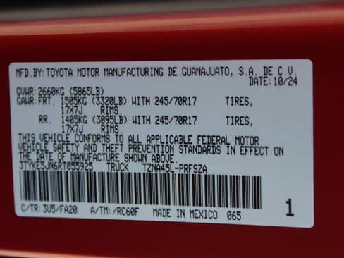 Used 2024 Toyota Tacoma SR AWD/4WD image 24