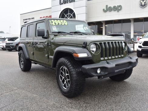 Used 2021 Jeep Wrangler Unlimited Sport w/ Sun And Sound Package image 3