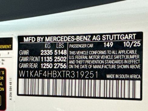 New 2026 Mercedes-Benz C 300 4MATIC Sedan image 30