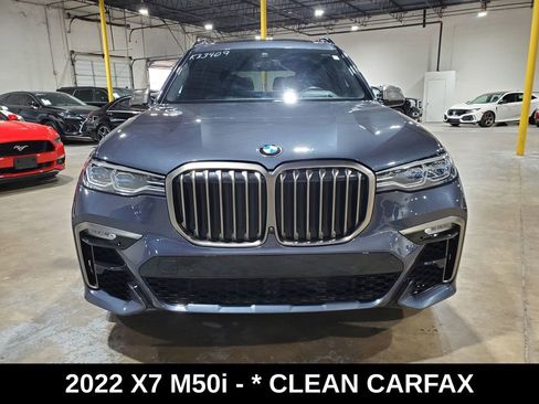 Used 2022 BMW X7 M50i w/ Executive Package AWD/4WD image 2
