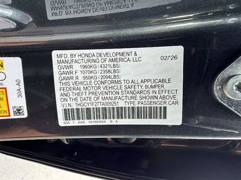 New 2026 Honda Accord LX image 33