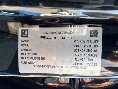 Used 2019 Chevrolet Silverado 1500 LT Trail Boss AWD/4WD image 39