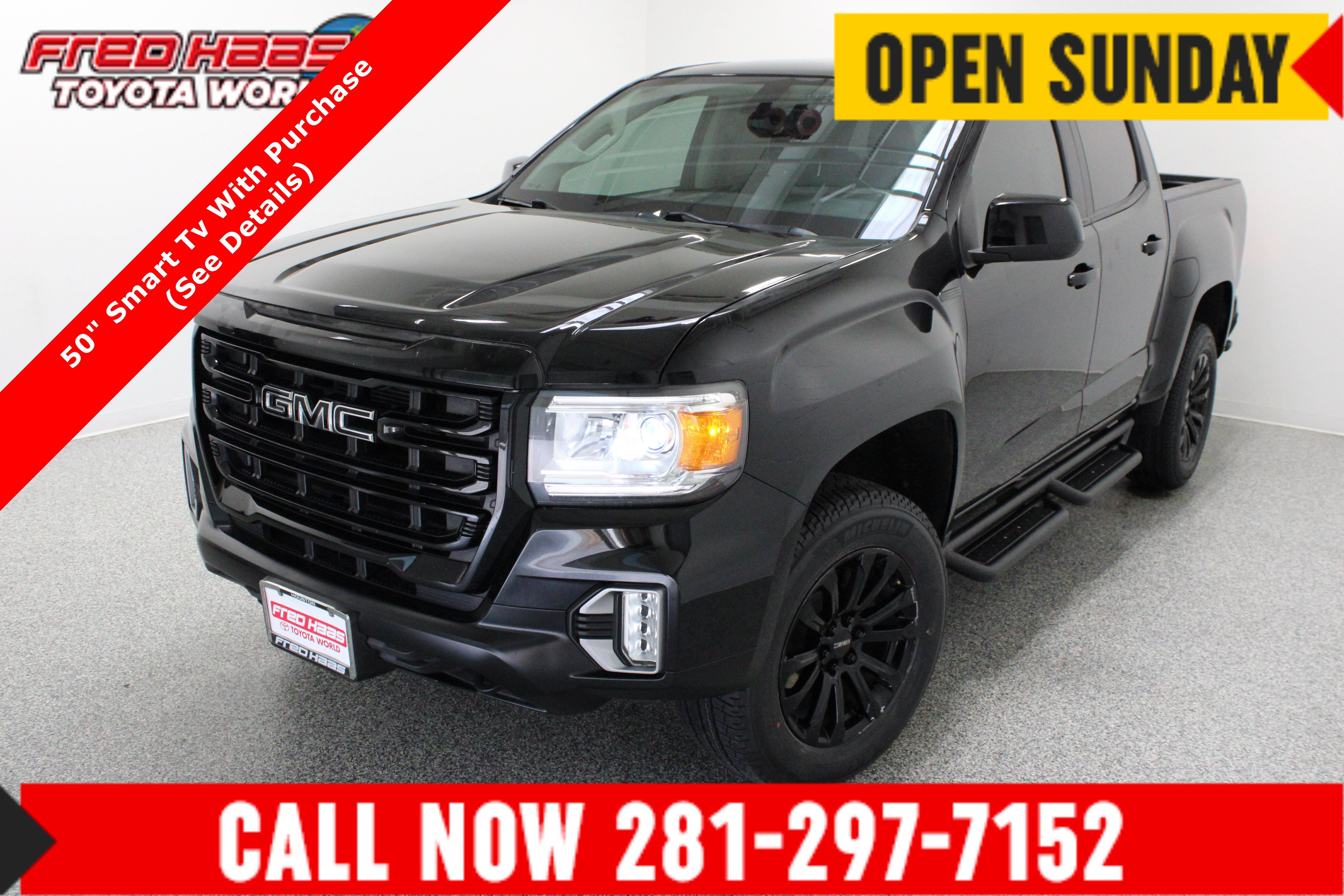 Used 2022 GMC Canyon Elevation w/ Elevation Premium Package RWD image 1