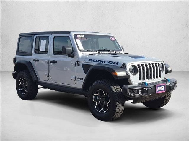 Used 2023 Jeep Wrangler Unlimited Rubicon 4xe w/ Cold Weather Group AWD/4WD image 3