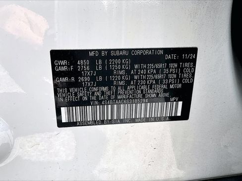 Used 2025 Subaru Outback AWD/4WD image 16