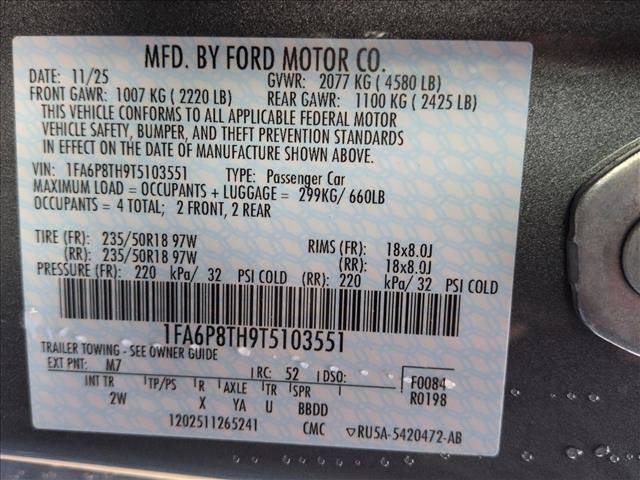 New 2026 Ford Mustang Coupe RWD image 17