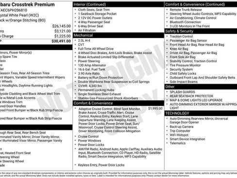 Used 2023 Subaru Crosstrek 2.0i Premium image 21