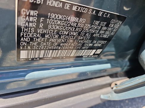 Used 2024 Honda HR-V Sport image 7