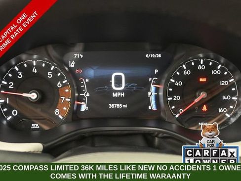 Used 2025 Jeep Compass Limited AWD/4WD image 33