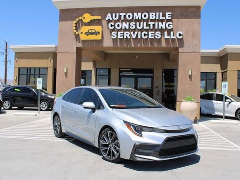 Used 2021 Toyota Corolla SE w/ Carpet Mat Package (TMS) FWD image 1