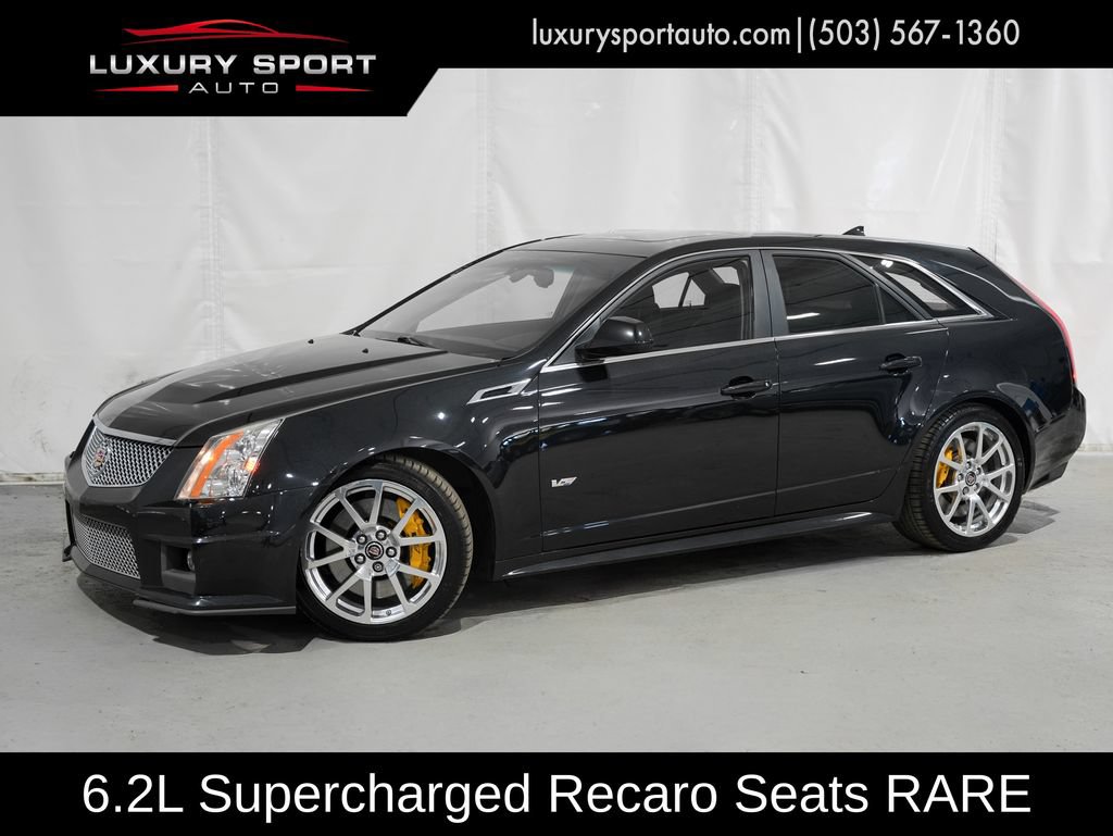 Used 2012 Cadillac CTS V w/ Wood Trim Package RWD image 1