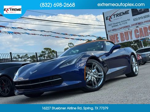 Used 2017 Chevrolet Corvette Stingray Convertible w/ 3LT Preferred Equipment Group image 1