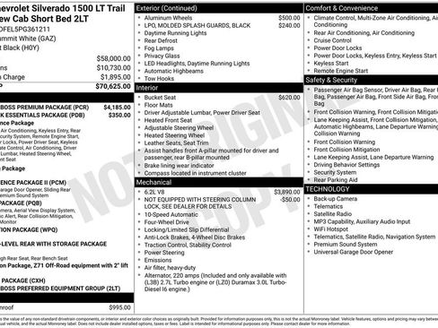 Used 2023 Chevrolet Silverado 1500 LT Trail Boss w/ LT Trail Boss Premium Package AWD/4WD image 5