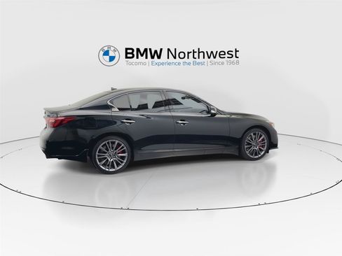 Used 2023 INFINITI Q50 Red Sport 400 w/ Black Opal Edition AWD/4WD image 4